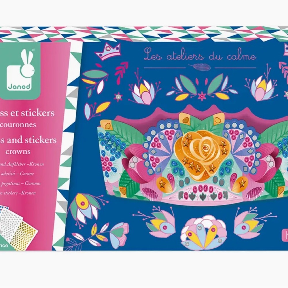 Jewels & Stickers Crowns Craft Toy